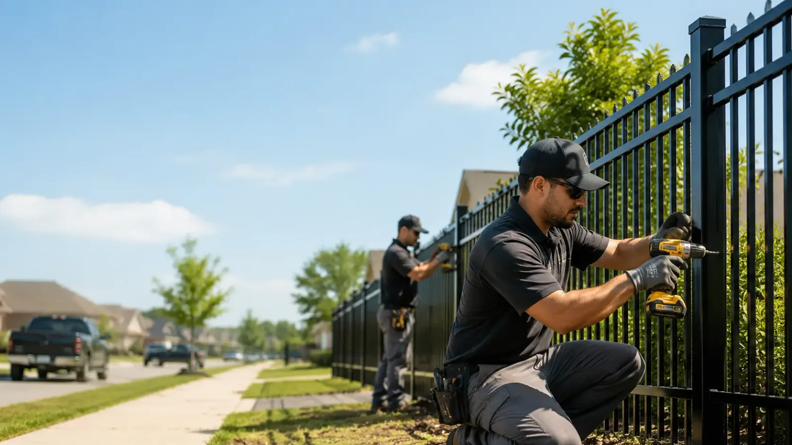 Metal Fence Installation in Brule, WI